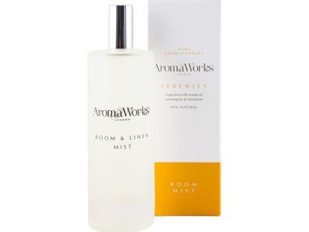 AromaWorks Room & Linen Mist Serenity 100ml Online Hot Sale