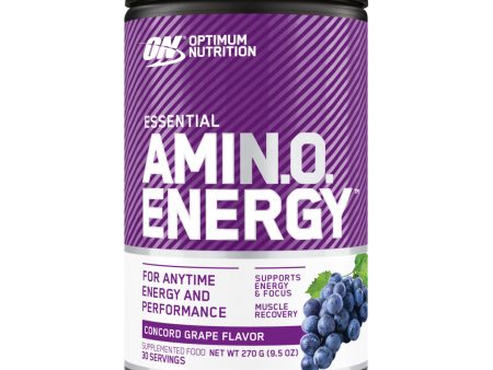 Optimum Nutrition Essential Amin.O Energy 270g - Grape Sale