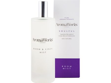 AromaWorks Room & Linen Mist Soulful 100ml Online