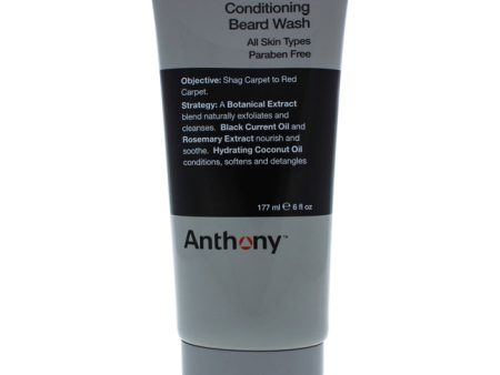 Anthony Conditioning Beard Wash by Anthony for Men - 6 oz Beard Wash Online