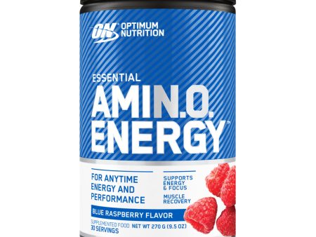 Optimum Nutrition Essential Amin.O Energy 270g - Blue Raspberry For Sale