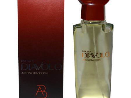 Antonio Banderas Diavolo by Antonio Banderas for Men - 3.4 oz EDT Spray Hot on Sale