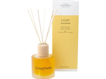 AromaWorks Light Reed Diffuser Mandarin & Vetivert 200ml For Cheap