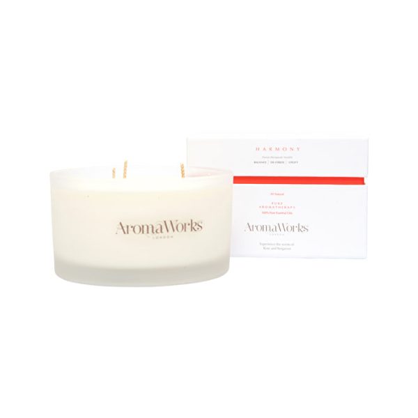 AromaWorks 3 Wick Candle Harmony Large 400g Online