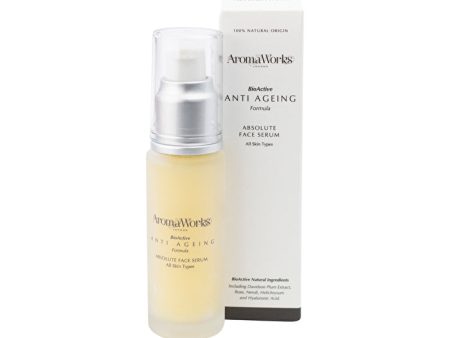 AromaWorks Absolute Face Serum Oil Bioactive Anti Aging Formula 30ml on Sale