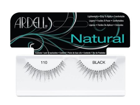 Ardell Natural Lashes Black 1 Pair - 110 Black Online Sale