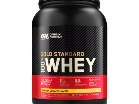 Optimum Nutrition Gold Standard 100% Whey 909g - Banana For Sale