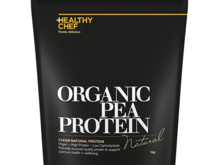 The Healthy Chef Organic Pea Protein Natural 1kg For Sale