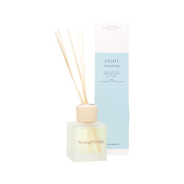 AromaWorks Light Reed Diffuser Spearmint & Lime 100ml Online