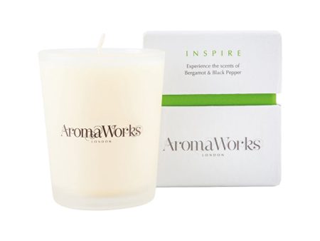 AromaWorks Candle Inspire Small 75g For Sale