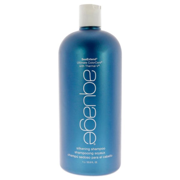 Aquage Seaextend Silkening Shampoo by Aquage for Unisex - 33.8 oz Shampoo Sale