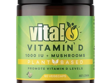 Vital Vegan Vitamin D Vegecaps 60 For Discount