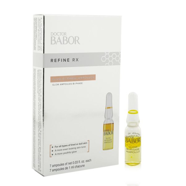 Babor Doctor Babor Refine Rx Glow Bi-Phase Ampoules  7x1ml 0.03oz Online now