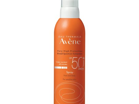 Avene Sunscreen Spray SPF 50 + 200ml For Sale