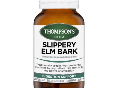 Thompson s Slippery Elm Bark 800mg 60 Tablets Online now